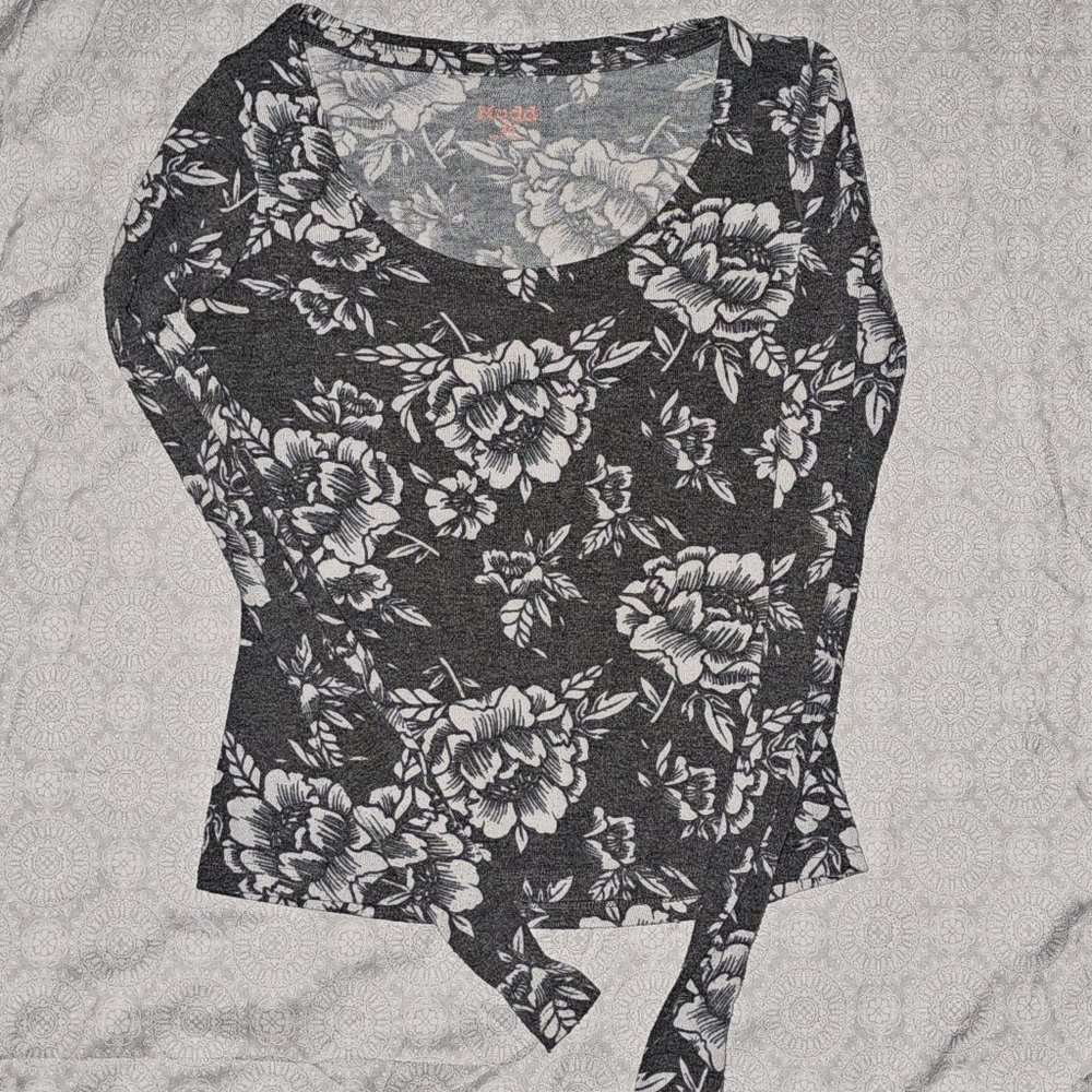 Floral Top Mudd size XS